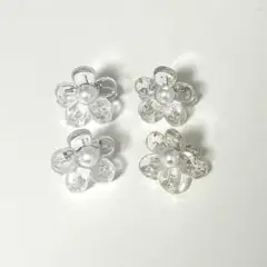 花　ミニヘアクリップ　スリコのサムネイル