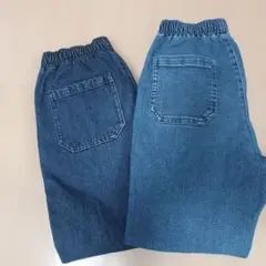 GU シェフパンツ 130cm 二枚組