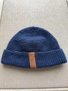 labeビーニー ブルー　M