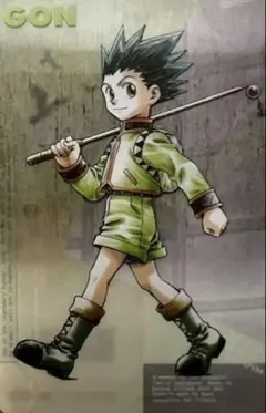 HUNTER×HUNTER クリアカード　ゴン