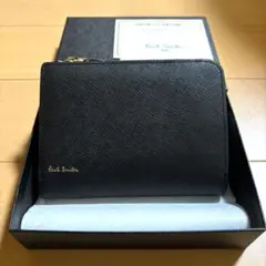 Paul Smith 超激レア　ジップストローグレイン　二つ折り財布　黒