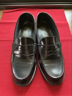 HARUTA こげ茶　ローファー　25センチ　EEE