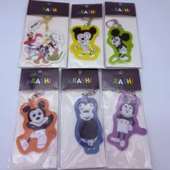 ARASHI ミッキーマウス アクリルキーホルダー 5種セット - メルカリ
