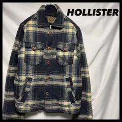 古着　HOLLISTER チェック　ジャケット　ブルゾン　11