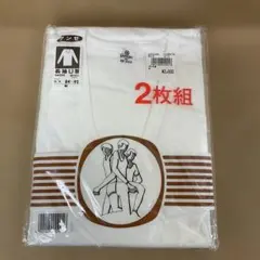 グンゼ　長袖Ｕ首　シャツ　２枚組　M