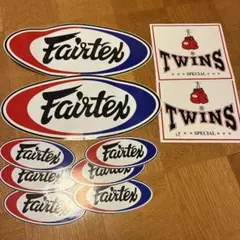 レア大特価　TWINS Fairtex ムエタイブランド ステッカー10枚セット