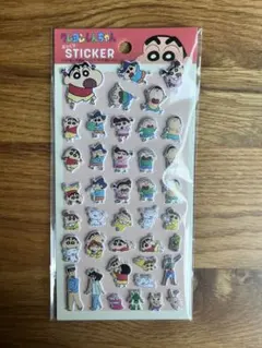 【購入後24時間以内発送】クレヨンしんちゃん ぷっくりステッカー