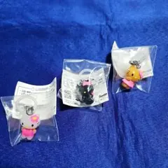 ハローキティ めじるしアクセサリー お花 小悪魔 日焼け ガチャ ㉗