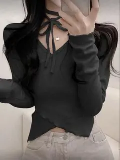 レディース ニットTシャツ