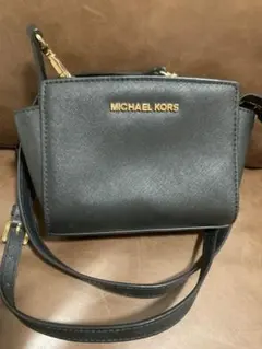 MICHAEL KORS ブラック ショルダーバッグ