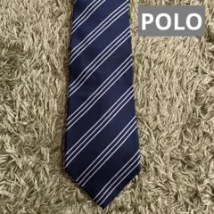 Polo Ralph Lauren ネクタイ ネイビー ストライプのサムネイル