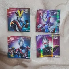 ウルトラマン ソフビ 購入特典 ステッカー シール まとめ売り