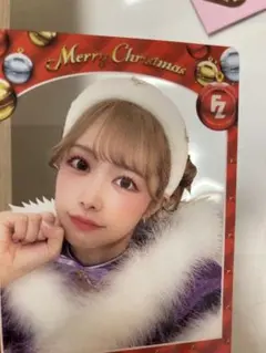 クリスマス 仲川瑠夏 FRUITS ZIPPER クリアトレカ 2025