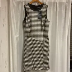 新品タグ付！ラルフローレン　ワンピース　ノースリーブ　千鳥格子