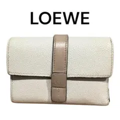 リ*コ様 【良品】LOEWE 三つ折り財布 バーティカル スモール ウォレット