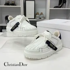 クリスチャンディオール Dior-ID ロゴ レザー ベルクロ スニーカーのサムネイル