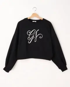 INGNI イニシャル刺しゅうロゴプルオーバー トレーナー スウェット M