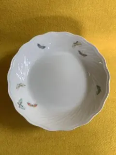 深川製磁 蝶紋様柄　深皿5枚