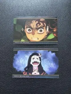 一番くじ 鬼滅の刃 H賞 名場面ステッカーアソート 竈門炭治郎 竈門禰豆子