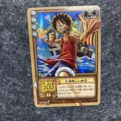 ✨ワンピースカード✨カードダス旧裏 ルフィ海賊団 S127砂上の海賊団