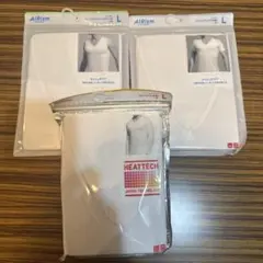 AIRism & HEATTECH Lサイズ 下着3セット