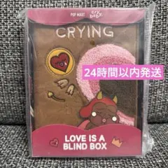 POPMART crybaby ノベルティ　ノート　バレンタインキャンペーン