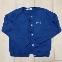 familiar カーディガン 120cm ネイビー