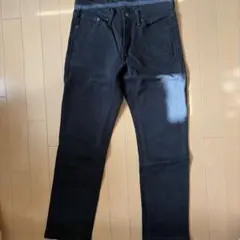 Levi's ブラックデニム スリムフィット