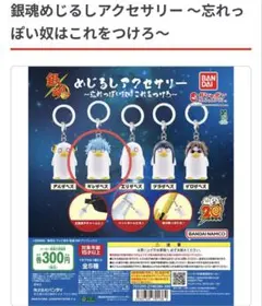 銀魂めじるしアクセサリー ～忘れっぽい奴はこれをつけろ～