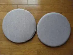 【訳あり】無印良品 低反発シートクッション ベージュ 2個セットのサムネイル