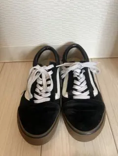バンズ VANS スエード ブラック ホワイト スニーカー