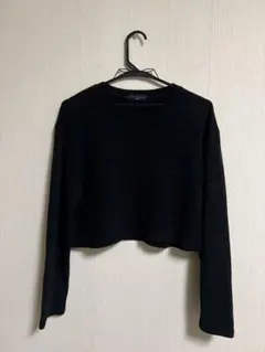 透け感あり長袖カットソー