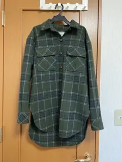 値下げ　半額　美品　Ungrid チェック　アウター