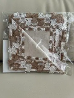 ミッフィー 近沢レース店 バイカラータオルハンカチベージュ70th 新色