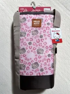 新品　しまむら　ヒョウ柄キティ　保冷バッグ　日焼けキティ　保冷バッグ　ピンク