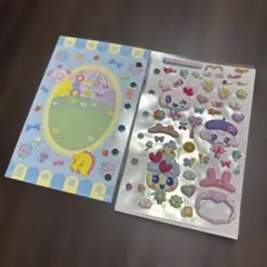 たまもりシール たまごっち ぷっくりシール シール帳　パステルver.