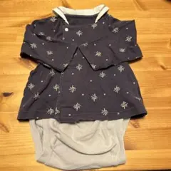 コンビミニ　セーラー襟付きラップコンパクト(70-80)