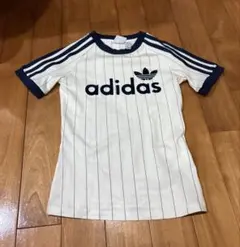 adidas リニアグラフィック Tシャツ ストライプ ボーダー