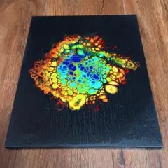 フルイドアート　ポーリングアート　抽象画　現代アート　モダンアート
