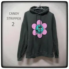 CANDY STRIPPER フラワープリント パーカー グリーン SIZE2のサムネイル