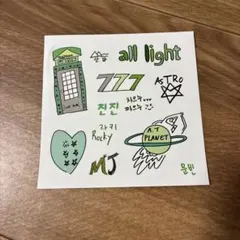 ASTRO All Light ステッカーシートのサムネイル