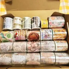 にゃあちゃんの文具屋さん様♡まゆLab様♡海外マステ♡PETマステ♡21点