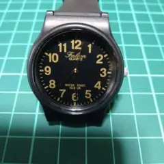 FALCON（Q&Q） クォーツ 腕時計 ブラック 新品電池交換済み