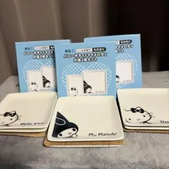 マイメロディ・ハローキティ 小皿2枚セット　ローソン③