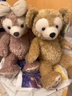 【新品】JCBザ・クラス　ディズニー　ダッフィー　シェリーメイ ぬいぐるみセット