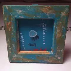 海をモチーフにしたシーグラスアート