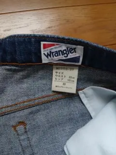 Wrangler W33 濃紺　ラングラー デニムパンツ M1906-29のサムネイル