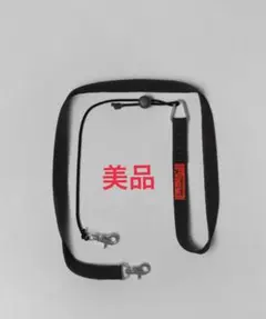 新品未使用・希少】Topologie トポロジー ボンバーストラップ ブラック