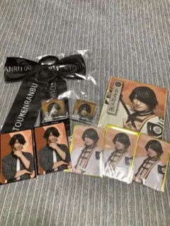 刀ミュ 長曽祢虎徹 ふぉとカード アクキー ミニ色紙 リボンヘアゴム