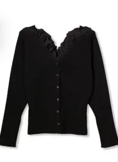 新品HANAE MORI×CELFORDコラボハートネックリブニットプルオーバー